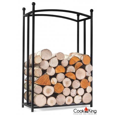 Cook King rautainen halkoteline polttopuille