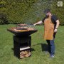 Ulkotulisija Quadrum BBQ Vertical - rautainen grilli