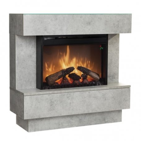 Sähkötakka Avalone beton ECO LED, Optiflame®, XHD