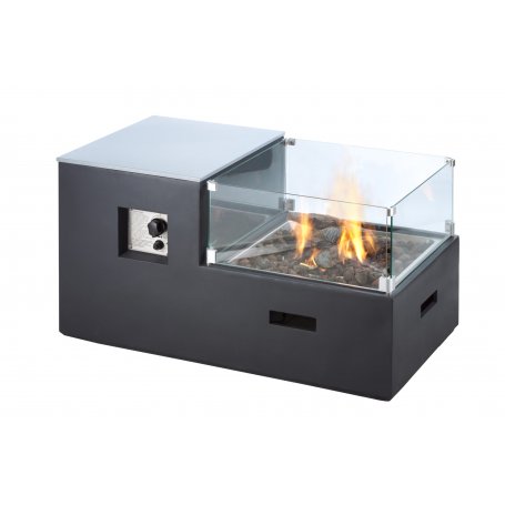 Tulipöytä Clifton Compact Lounge Slate, tunnelmallinen terassilämmitin