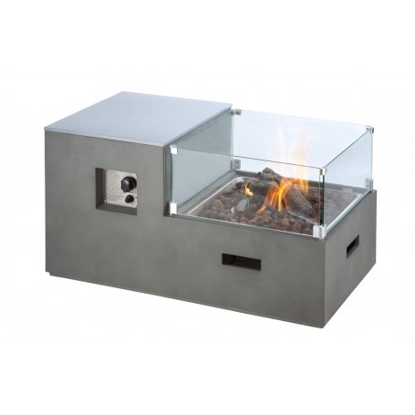 Tulipöytä Clifton Compact Lounge Grey, tunnelmallinen terassilämmitin