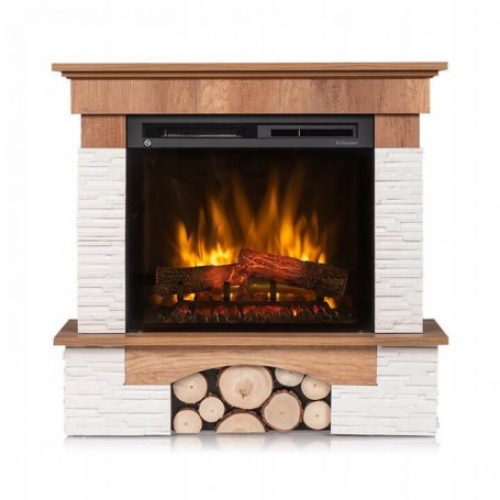 Sähkötakka Porto tammi ECO LED, Optiflame® XHD