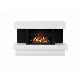 Sähkötakka OptiMyst Talia, valkoinen sisustustakka