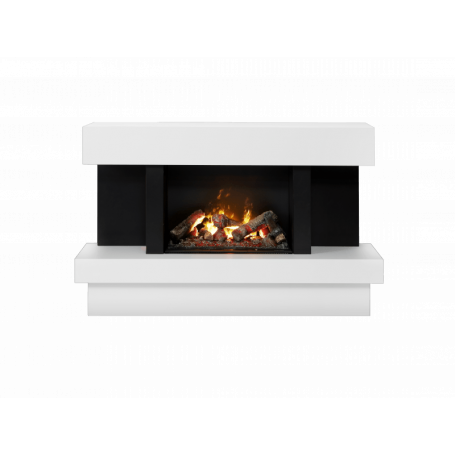 Sähkötakka OptiMyst Talia, valkoinen sisustustakka