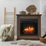 Sähkötakka Asti pähkinä ECO LED, Optiflame®