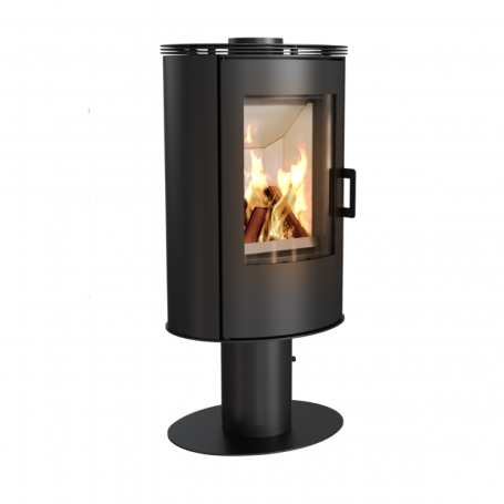 Terästakka PEDESTAL STOVE AB Ø 150 8 KW  - Kratki