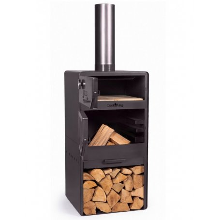 Cook King Vento ulkotakka uunilla - puuhella