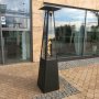 Terassilämmitin UMBRELLA steel black, kaasukäyttöinen