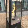 Terassilämmitin UMBRELLA steel black, kaasukäyttöinen