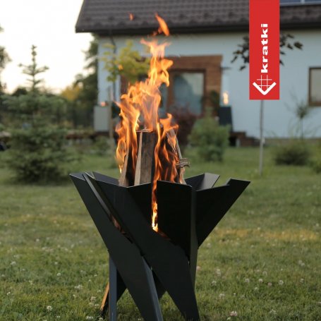 Ulkotulisija HEX - rautainen Tulialusta