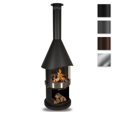 BBQ Pihatakka Firestar DN 700 Swing Glass