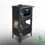 Çalışkan puulämmitteinen liesi/uuni 306-3D