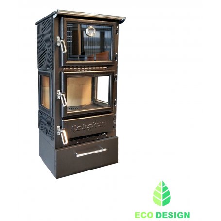 Çalışkan puulämmitteinen liesi/uuni 306-3D-BOX