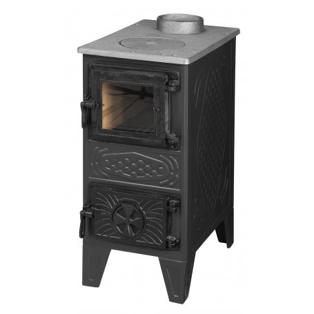 Mers klassinen takka/liesi FS100-CP valurauta keitinlevyllä