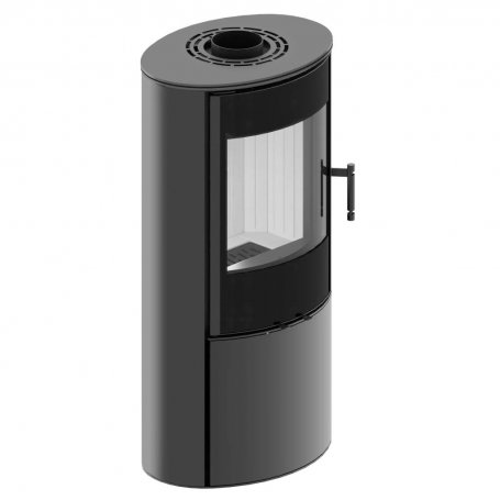 Hitze ELLISSE S, vapaasti seisova takka