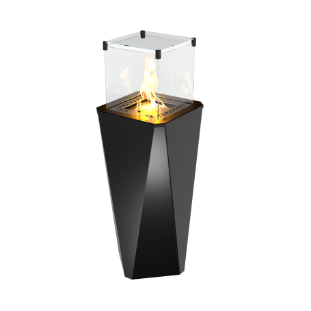 Terassilämmitin FUENTE V, musta, manuaali tai remote