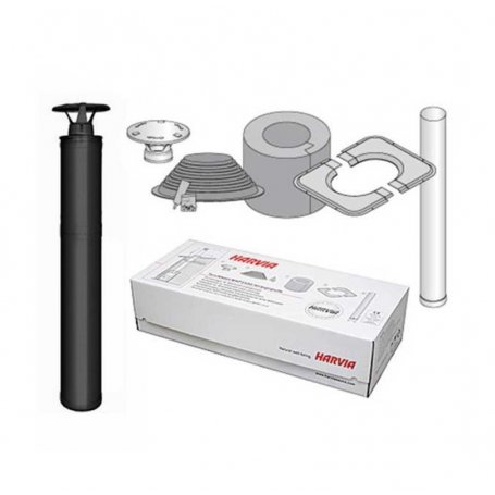 Teräspiippu setti Harvia WHPM1500 musta