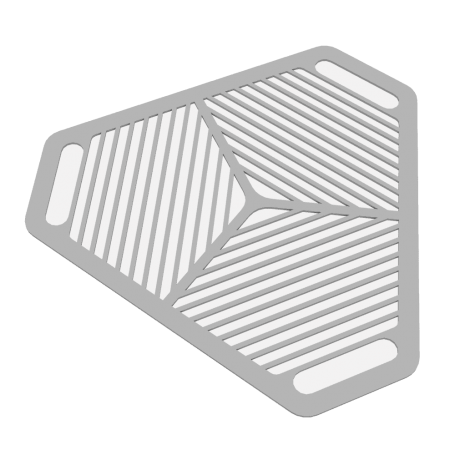 Kratki ulkotulisijan rautainen paistoalausta, takkaritilä