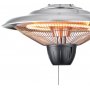 Terassilämmitin katosta, alumiini 1500W, ripustettava