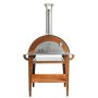 Puulämmitteinen pizza-uuni jalustalla Pizzo-set, by GrillSymbol