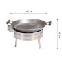 Wokkipannu kaasulla PRO-450, ø 45 cm, by GrillSymbol