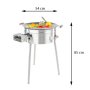 Wokkipannu kaasulla PRO-545, ø 54 cm, by GrillSymbol