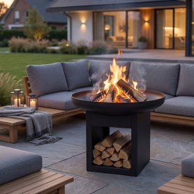 Ulkotulisija CRATER 600 - rautainen Tulisija