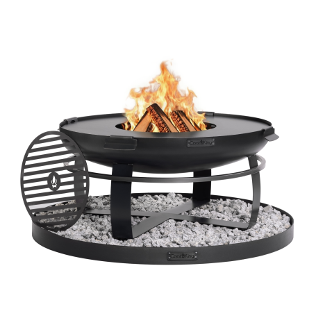 Tarjouspaketti 2. Cook King Viking 80 ja grillilevy, ritilä ja 100 cm pyöreä koristekivijalusta