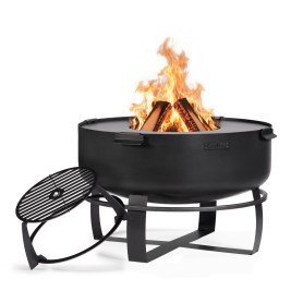 Tarjouspaketti 3. CookKing XXL “VIKING” 80 cm puutarhatulisija grillilevyllä ja korkealla ritilällä 78 cm grillilevylle