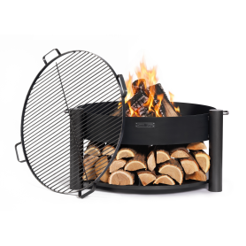 Tarjouspaketti 7. Cook King Montana ulkotulisija 80 cm, jossa ritilä ja 4 kahvaa