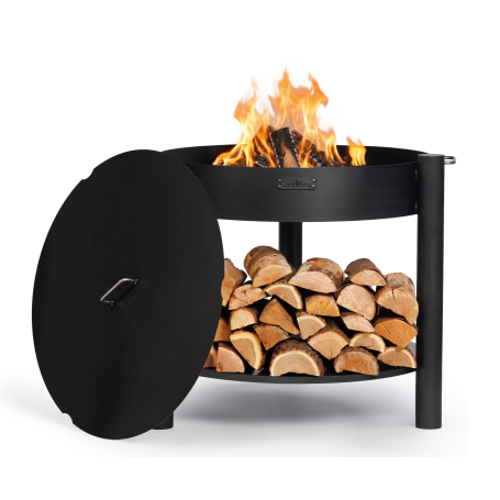 Tarjouspaketti 8. Cook King Montana 80 cm korkea puutarhatulimalja kannella